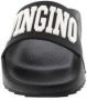 VINGINO Xario slippers zwart Jongens Rubber Logo 30 - Thumbnail 7