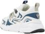 VINGINO Stef chunky leren sneakers wit blauw Jongens Leer Meerkleurig 35 - Thumbnail 17