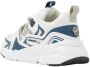 VINGINO Stef chunky leren sneakers wit blauw Jongens Leer Meerkleurig 28 - Thumbnail 2