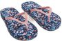 WE Fashion teenslippers blauw roze Meisjes Rubber 28 29 - Thumbnail 2