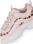 Fila Strada A sneakers dierenprint lichtroze zwart Meisjes Mesh Dierenprint 31 - Thumbnail 3