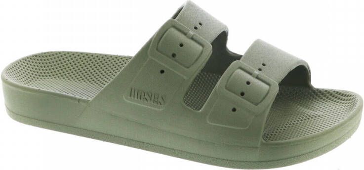 Freedom Moses slippers groen Kunststof Effen 36 37 - Foto 9