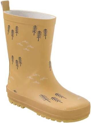 Fresk regenlaarzen kids Geel Rubber All over print 21 - Foto 3