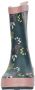 Gevavi Fleur regenlaarzen donkerblauw roze Meisjes Rubber Bloemen 21 - Thumbnail 2