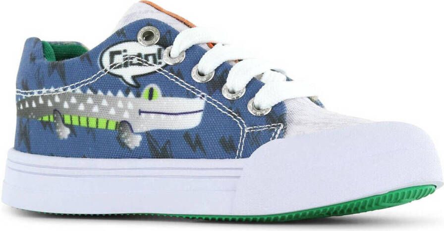 Go Banana's Croco sneakers blauw Jongens Textiel All over print 26 - Foto 6