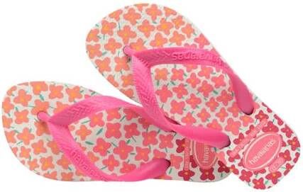 Havaianas Kids Flores teenslippers roze Meisjes Rubber 35 36