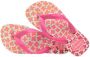 Havaianas Kids Flores teenslippers roze Meisjes Rubber 35 36 - Thumbnail 2