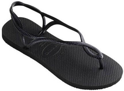 Havaianas sandaal zwart Dames 35 36 | Teenslipper van
