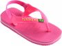 Havaianas Baby Brasil Logo II Slippers Pink Flux - Thumbnail 5