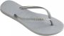 Havaianas Slim Glitter II Meisjes Slippers Ice Grey - Thumbnail 5