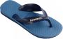 Havaianas Kids Max teenslippers blauw Jongens Rubber 25-26 - Thumbnail 4