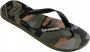 Havaianas Top Camu teenslippers groen Jongens Rubber 35 36 - Thumbnail 7