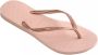 Havaianas Kids Slim teenslippers roségoud Meisjes Rubber 27 28 - Thumbnail 3