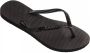HAVAIANAS Teenslippers Dames Kids Slim Glitter Ii Maat: 33 34 Materiaal: Rubber Kleur: Zwart - Thumbnail 5