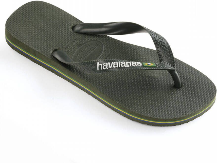 Havaianas Teenslippers Brasil Logo zomerschoen slippers poolslides met logo-opschrift - Foto 18