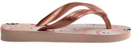 Havaianas teenslippers rosé Meisjes Rubber 27 28