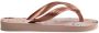 Havaianas teenslippers rosé Meisjes Rubber 27 28 - Thumbnail 4