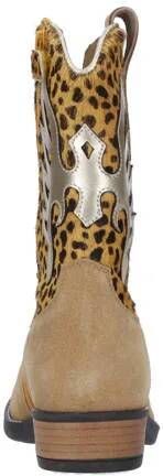 Hip suède cowboylaarzen beige Meisjes Suede Meerkleurig 30