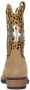 Hip H1700 suède cowboylaarzen beige Meisjes Suede Meerkleurig 39 Sneakers - Thumbnail 2