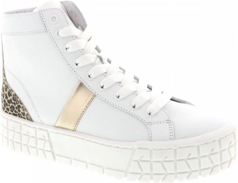 HIP Shoe Style Pinocchio P1805 Hoge sneakers Leren Sneaker Meisjes Wit -  Schoenen.nl