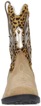 Hip H1700 suède cowboylaarzen beige Meisjes Suede Meerkleurig 39 Sneakers - Foto 2