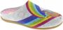 Hot Potatoes lAMBACH 64639 GRIJS REGENBOOG UNIQHORN pantoffel - Thumbnail 3