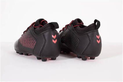 Hummel Zoom FG Jr. voetbalschoenen zwart rood Imitatieleer 27 - Foto 2