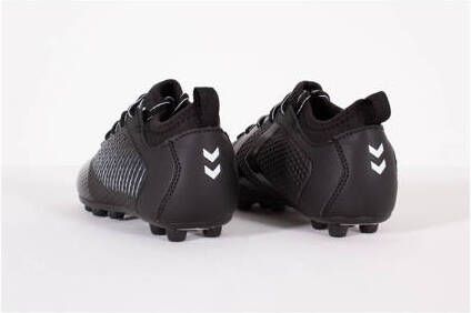 Hummel Zoom FG Jr. voetbalschoenen zwart wit Imitatieleer 30 - Foto 4