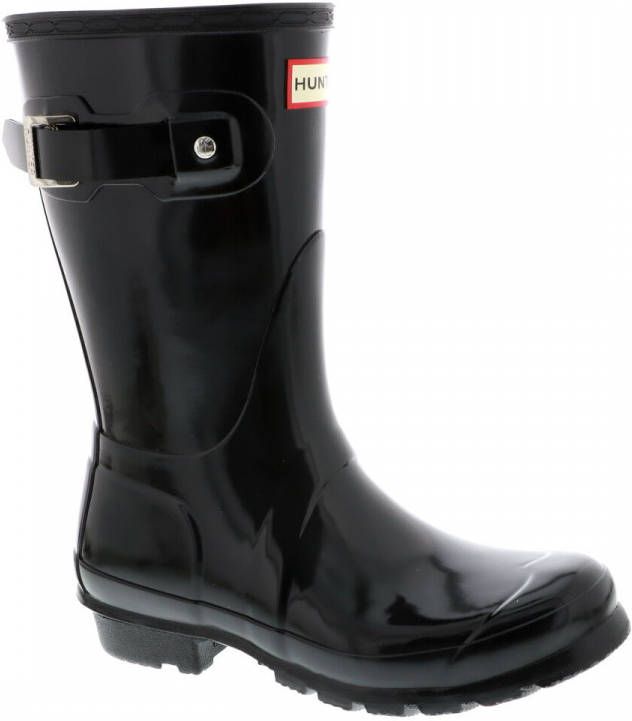 HUNTER Regenlaarzen Dames Womens Original Short Maat: 36 Materiaal: Rubber Kleur: Zwart - Foto 5