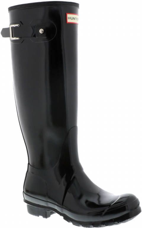 Hunter Boots & laarzen Womens Original Tall Gloss Boot Black in zwart - Foto 5