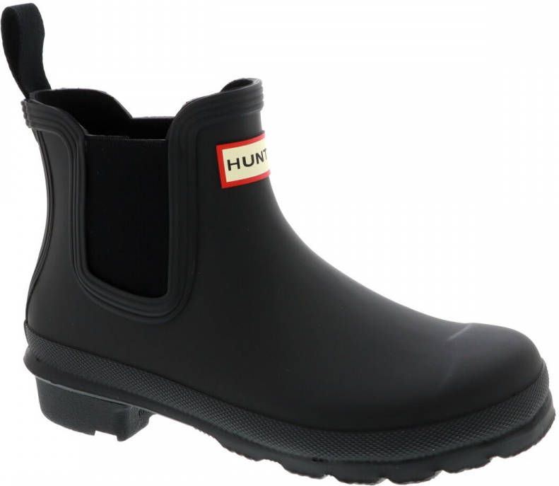 HUNTER Regenlaarzen Dames Womens Original Chelsea Maat: 40 41 Materiaal: Rubber Kleur: Zwart - Foto 4