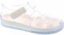 Igor glitter waterschoenen transparant Wit Meisjes Rubber 29 - Thumbnail 4