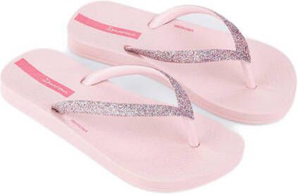 Ipanema Anatomic Lolita teenslippers met glitters lichtroze Meisjes Rubber 25 26