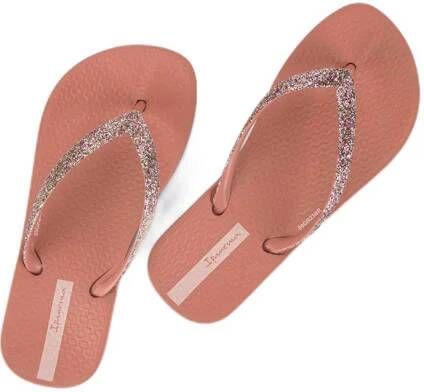 Ipanema Anatomic Lolita teenslippers met glitters oudroze Meisjes Rubber 30