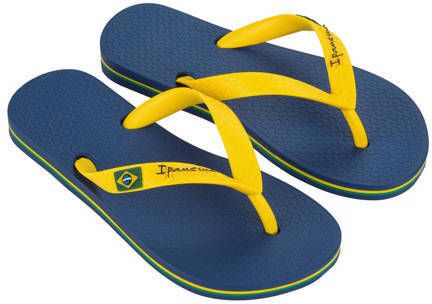 Ipanema Classic Brasil teenslippers geel blauw Rubber 29 30 - Foto 2