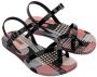 Ipanema Fashion Sandal sandalen zwart roze Meisjes Rubber Meerkleurig 25 26 - Thumbnail 2