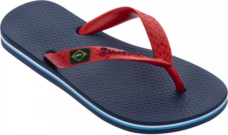 Ipanema Classic Brasil teenslippers blauw rood Jongens Meisjes Gerecycled materiaal (duurzaam) 29 30 - Foto 2