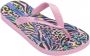 Ipanema Temas teenslippers roze wit multi Meisjes Gerecycled materiaal 25 26 - Thumbnail 3