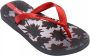 Ipanema Classic X Kids Slippers Junior Black Red - Thumbnail 3