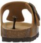 Kipling Juan 4 leren teenslippers cognac Bruin Jongens Leer 36 - Thumbnail 3