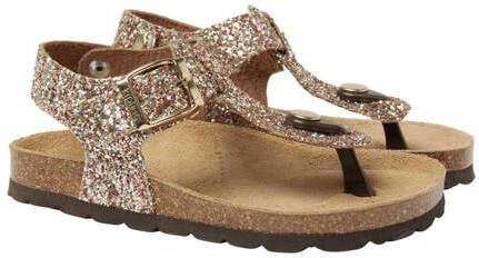 Kipling Madonna 1 sandalen met glitters champagne Wit Meisjes Imitatieleer 26