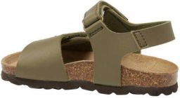 Kipling sandaal kaki Groen Jongens Imitatieleer Effen 33
