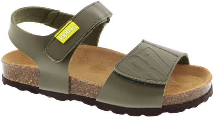 Kipling Guy sandaal kaki Groen Jongens Imitatieleer 26 - Foto 12