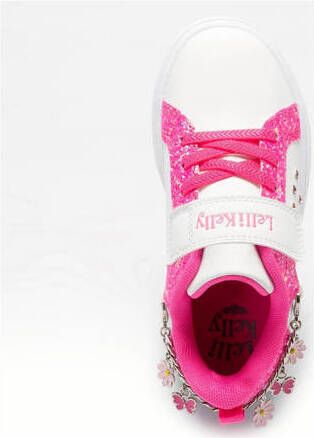 Lelli Kelly sneakers meisjes wit roze Meerkleurig 26