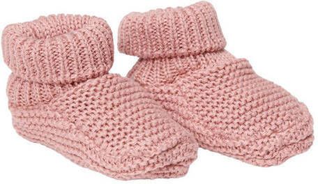 Little Dutch gebreide babyslofjes vintage roze Meisjes Katoen Effen 2