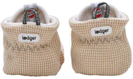 Lodger Kindersloffen Beige Slipper Ciumbelle Katoen Luchtig Unisex 6-12M Antislip