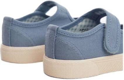 Mango Kids ballerina's blauw Meisjes Textiel Effen 22(13 5cm)