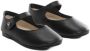 Mango Kids leren ballerina's zwart Meisjes Leer Effen 21(12 8cm) - Thumbnail 2