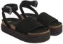 Mango Kids leren sandalen zwart Dames Leer 35 | Sandaal van - Thumbnail 2