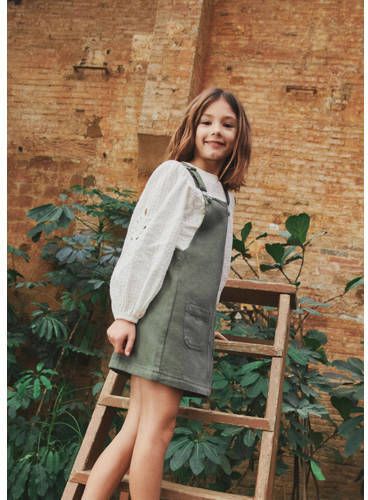 Mango Kids sneakers lichtroze Meisjes Textiel Effen 29 - Foto 2